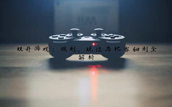双升游戏：规则、玩法与比赛细则全解析