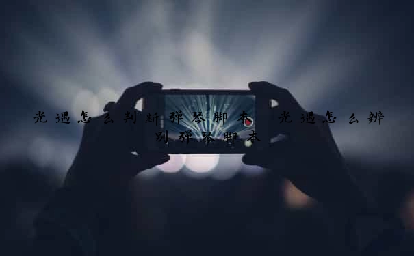 光遇怎么判断弹琴脚本　光遇怎么辨别弹琴脚本